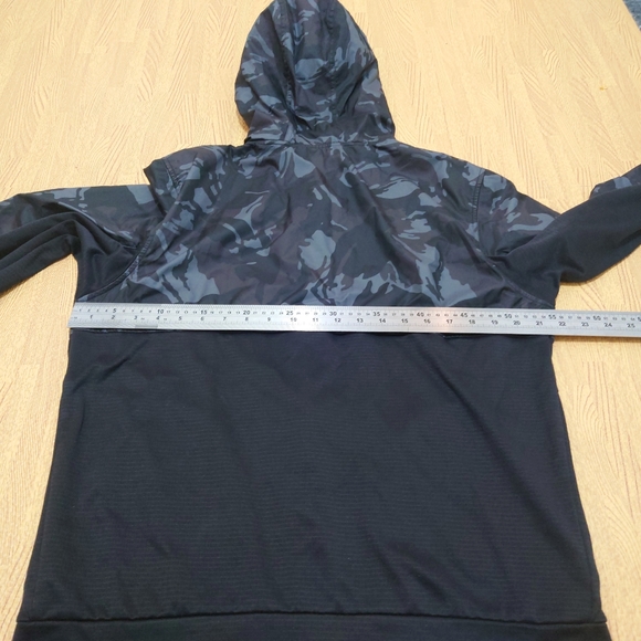 The North Face Jacket Men's Medium Camouflage Black Green Full Zip Hoodie - Picture 11 of 15